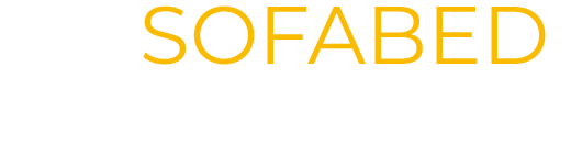 sofabed factory logo with yellow text